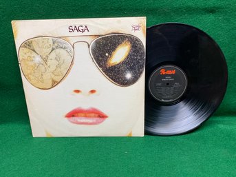 Saga. Worlds Apart On 1981 Portrait Records.