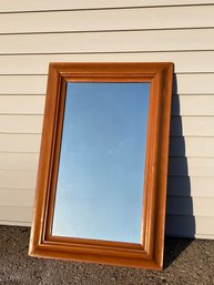 Antique Country Pine Mirror