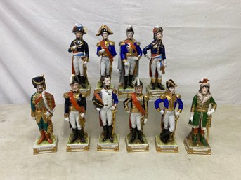 Scheibe Alsbach Porcelain Napoleanic French Soldiers