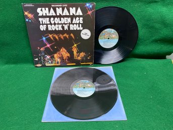 Shanana. The Golden Age Of Rock 'N' Roll. Recorded Live! On 1977 Kama Sutra Records. Double LP Record.