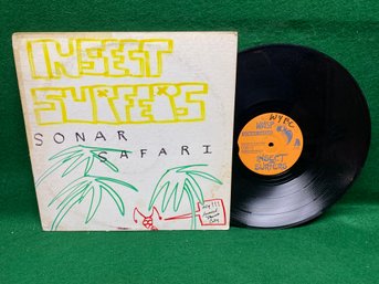 Insect Surfers. Sonar Safari On 1983 Wasp Records. Advance Promo Copy.