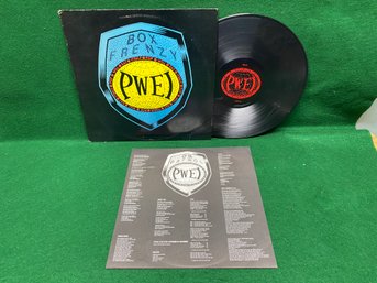 PWEI. Box Frenzy On 1987 Promo Rough Trade Records.
