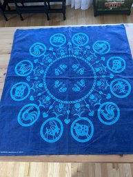 MCM Ingrid Jensen Gamlestadens Of Sweden Zodiac Style Tapestry  Printed Cotton Canvas