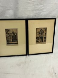 Etchings By W. Mcallister Turner