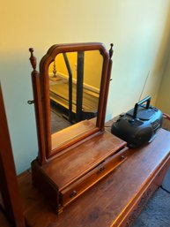 Antique Dresser Top / Vanity Mirror