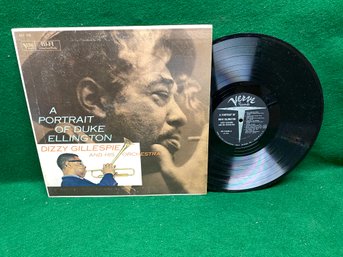 Dizzy Gillespie And His Orchestra. A Portrait Of Duke Ellington On 1960 First Pressing Verve Records. Bop Jazz