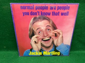 Jackie Martling. Normal People Are People You Don't Know That Well On 1981 Off Hour Rockers Records. Sealed.
