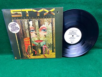 Styx. The Grand Illusion On 1977 White Label Promo A&M Records.