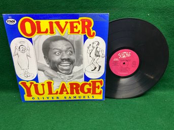 Oliver Samuels. Oliver, Yu Large On 1989 Jamaican Import Stage Records. Reggae.