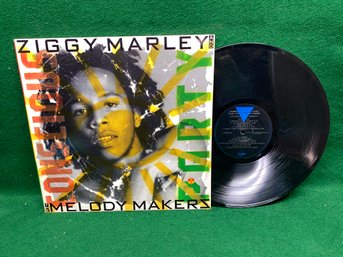 Ziggy Marley And The Melody Makers. Conscious Party On 1988 Virgin Records. Reggae.