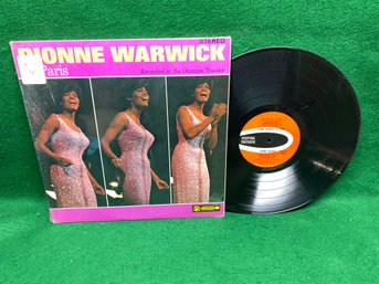 Dionne Warwick. Dionne Warwick In Paris On 1966 Scepter Records Recorded At The Olympia Theater.  Soul / Funk.