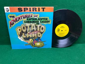 Spirit. The Adventures Of Kaptain Kopter & Commander Cassidy In Potato Land On 1981 Rhino Records.