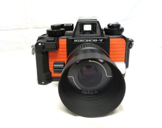 Nikonos V Underwater Camera Orange Body With Nikon Lens
