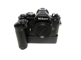 Nikon FM Camera Body With Nikon MD-12 Motor Drive