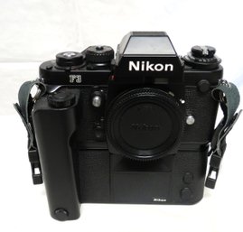Nikon F3 Camera Body With MD-4 Motor Drive