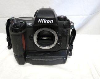 Nikon F-100 Camera Body With MB-15 Battery Handle