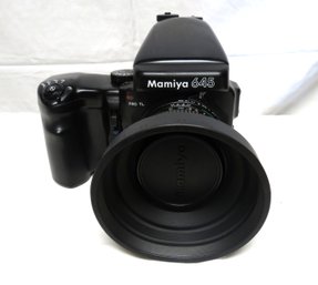 Mamiya 645 Pro TL Camera Loaded With Lens Filters Power Drive Viewfinder
