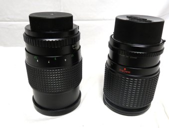 2 Camera Lens Samigon 135mm And Underground Zoom 28-100mm