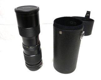 Vivitar Auto Zoom 85-205mm Lens Quantaray 58mm Polarizing Filter With Case