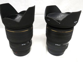 2 Sigma EX Aspherical Camera Lenses