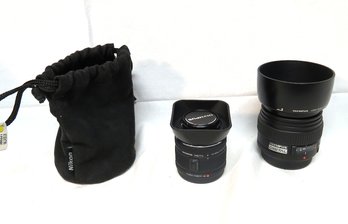 2 Olympus Camera Lenses