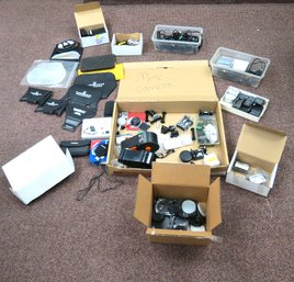 Huge Lot Of Camera Accessories