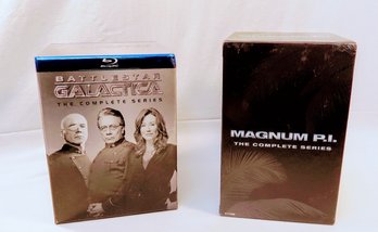 Battlestar Galactica And Magnum PI Complete Series Dvd And VHS