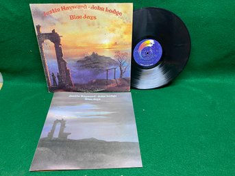 Justin Hayward. John Lodge. Of The Moody Blues. Blue Jays On 1975 Threshold Records With Double Sided Insert.