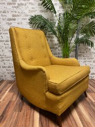 All Original Danish Style Vintage Mid Century Modern Clairmont Collection Armchair By Scales Furniture
