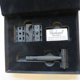 Rockwell 6S Matte Black Razor Kit In Box