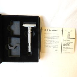 Rockwell T2 Brushed Chrome Razor Kit In Box
