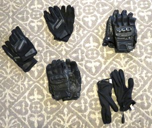 5 Pairs Of Scorpion EXO Gears Motorcycle Gloves