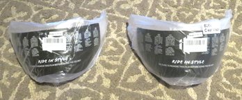 2 ILR Motorcycle Helmet Shields New In Package