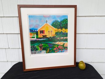 Framed And Matted Giclee Print Signed And Numbered By Mike Smith