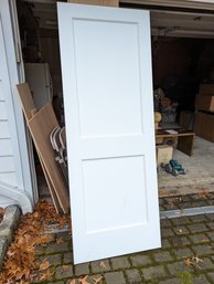 New Solid Two Panel Door 30'' X 80'