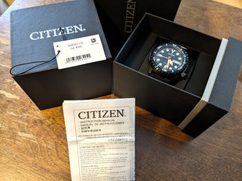 Citizen Marine Sport Watch With Original Box