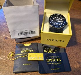 Invicta Grand Pro Diver Watch With Flame Fusion Crystal Original Box