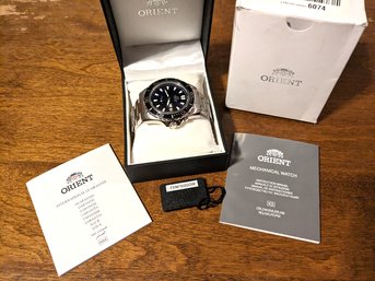 Orient Automatic 200m Mako XL Watch With Original Box