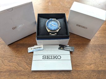 Seiko Prospex Special ED Save The Ocean Divers Auto Watch Calendar Original Boxes