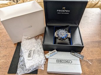 Seiko Prospex Save The Ocean Special ED Air Divers 200m Watch Boxes