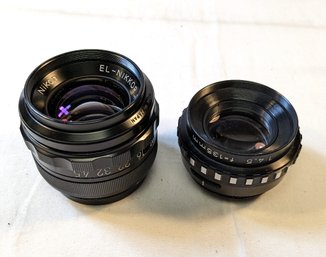 Enlarging Camera Lenses Rodenstock And Nikon