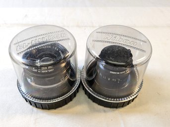 2 Nikon El-Nikkor Enlarging Camera Lenses