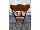 Fabulous Vintage Caned Seat Rocking Chair -