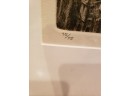Limited Edition Lithograph Charcoal 'Old Ships Club' By James A. Skvarch With Letter Of Authenticity #45 Of 75