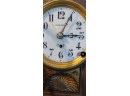 Antique Seth Thomas Art Nouveau Style Gilt Clock Untested