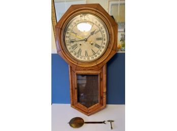 Antique Clock By The Ansonia Clock Co.