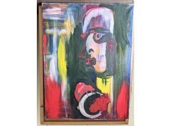 Colorful Unsigned Oil Painting