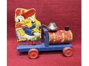 SUPER RARE BLUE 1941 Fisher Price Donald Duck Coo-coo Pull Toy