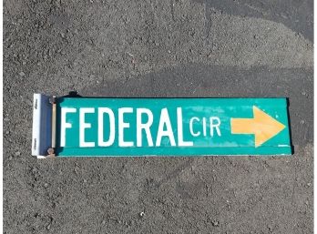 Federal Circle Street Sign