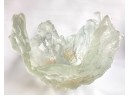Amanda Brisbane Organic Salt Crystal Centerpiece Bowl With Gold Accents From Neiman Marcus